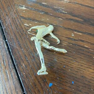 Vintage Ice Capades Souvenir Brooch 1950s Skating Woman Figure Skater